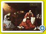 4.2.2-05 Zurbarán-Premonición del Niño Jesús en la casa de Nazaret (1630) Cleveland, EEUU